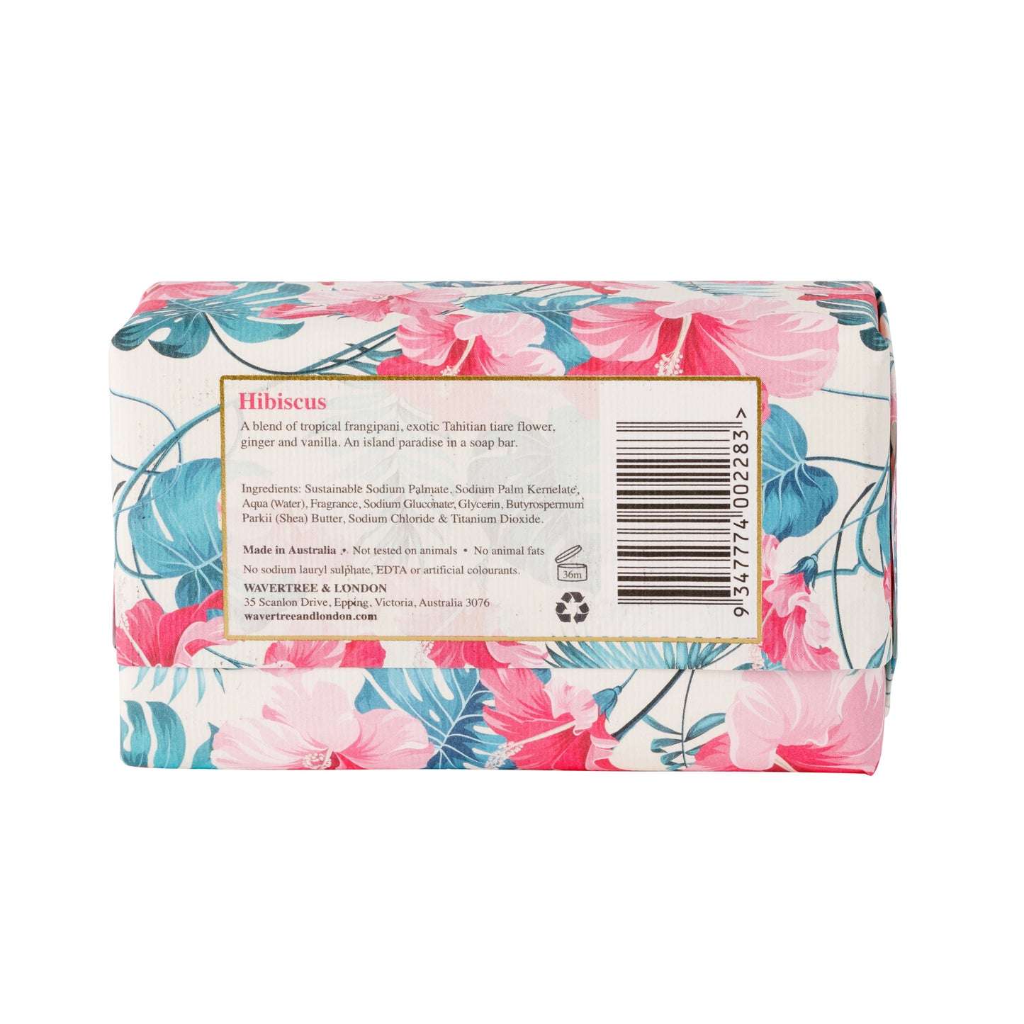 Wavertree & London Hibiscus Soap Bar