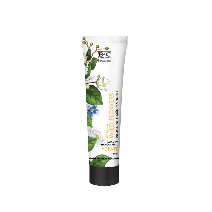 Banks & Co. NZ Wild Flowers Hand & Nail Cream