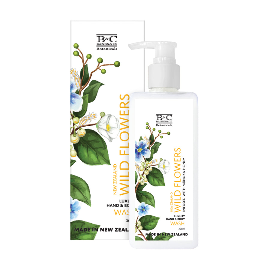 Banks & Co. NZ Wild Flower Hand & Body Wash