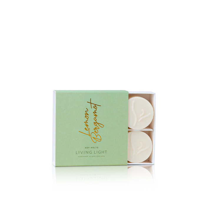 Living Light Lemon Bergamot Soy Melts (4)
