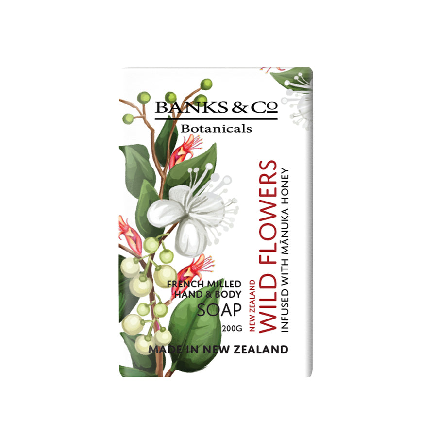 Banks & Co. NZ Wild Flowers Soap Bar