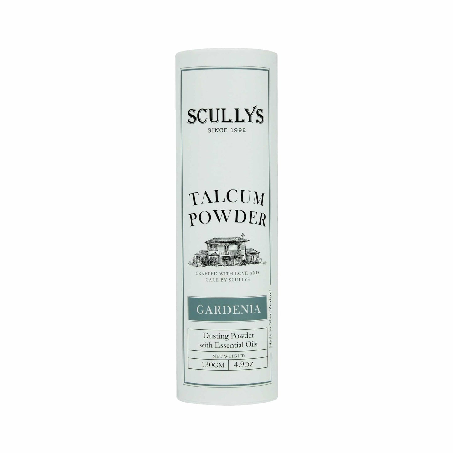 Scullys White Gardenia Talcum Powder