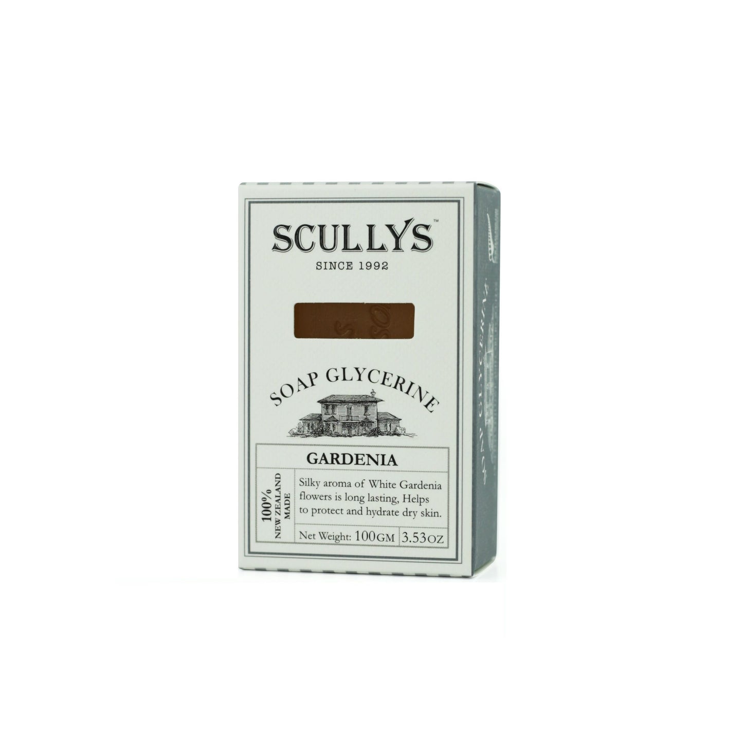 Scullys White Gardenia Glycerine Soap