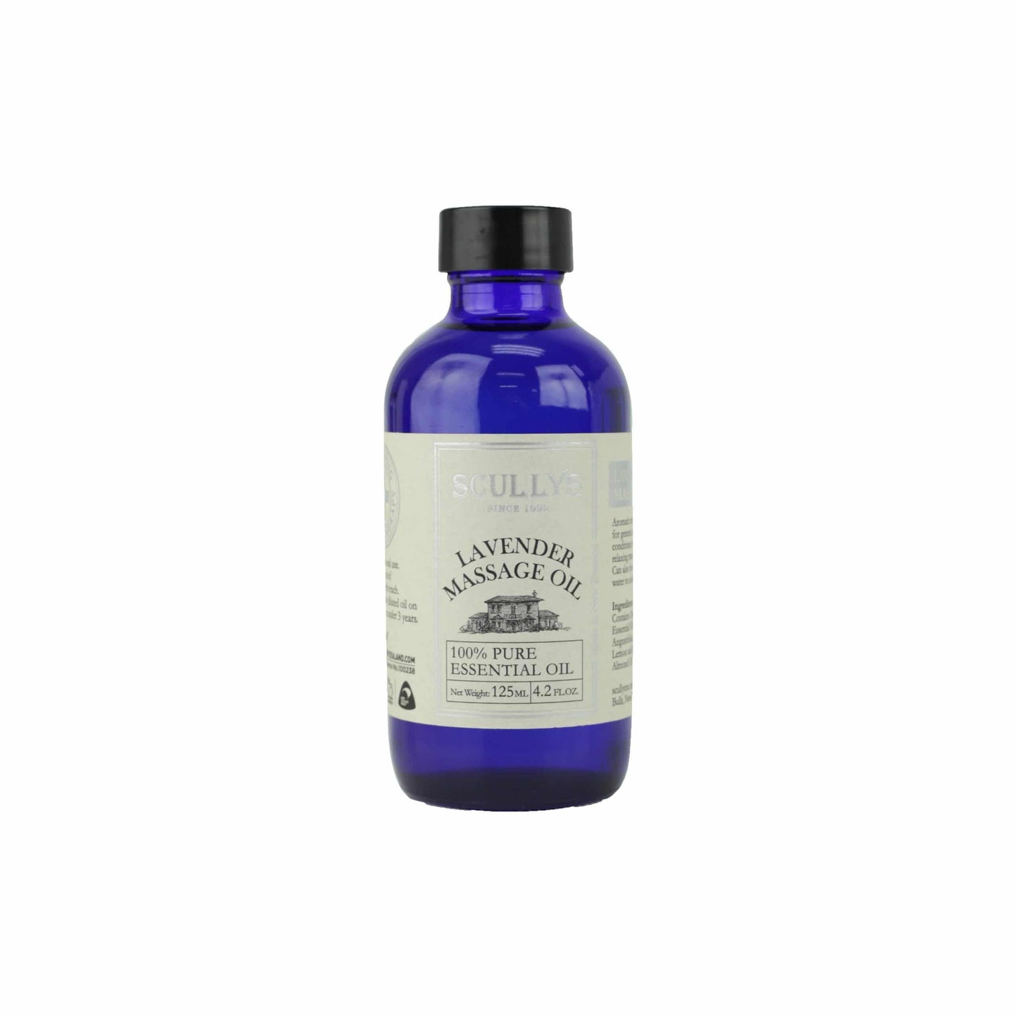 Scullys Lavender Massage Oil 125ml