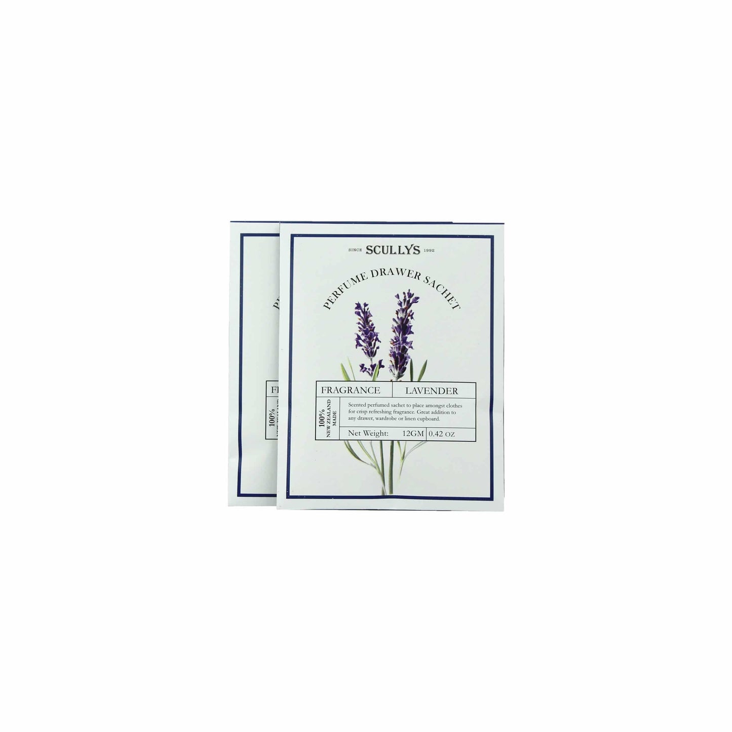 Scullys Lavender Perfume Twin Sachet