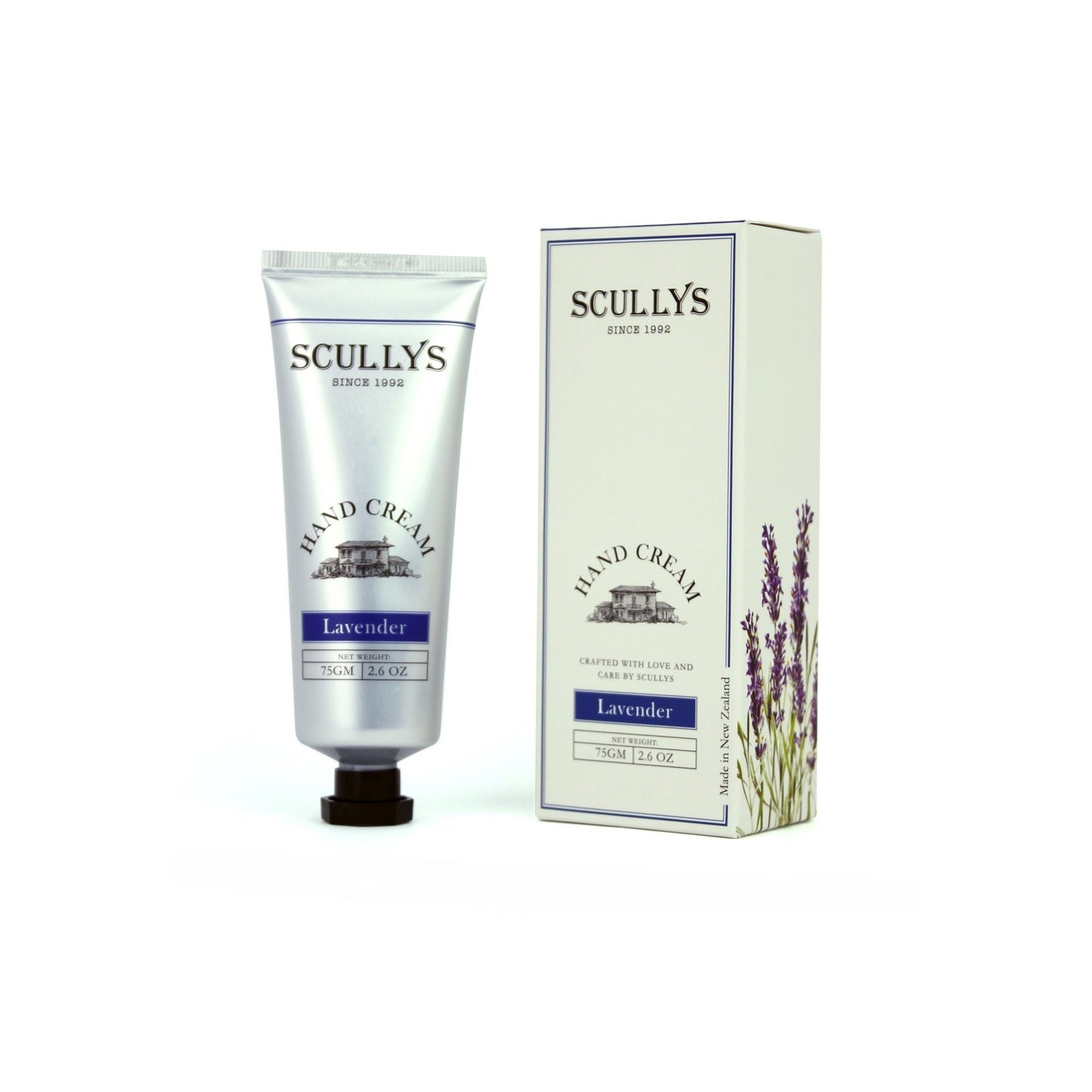 Scullys Lavender Hand Cream Tube 75gm