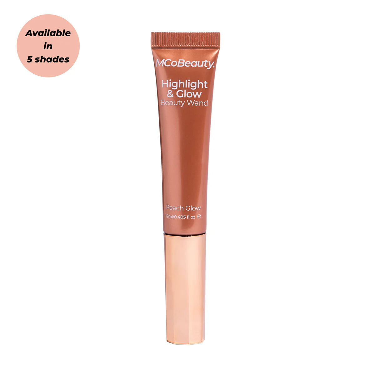 MCoBeauty Highlight & Glow Beauty Wand Peach Glow