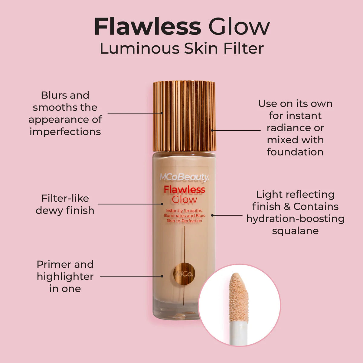 MCoBeauty Flawless Glow - Luminous Skin Filter 4.5 Med