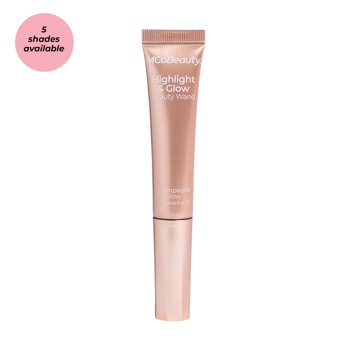 MCoBeauty Highlight & Glow Beauty Wand Champagne Glow