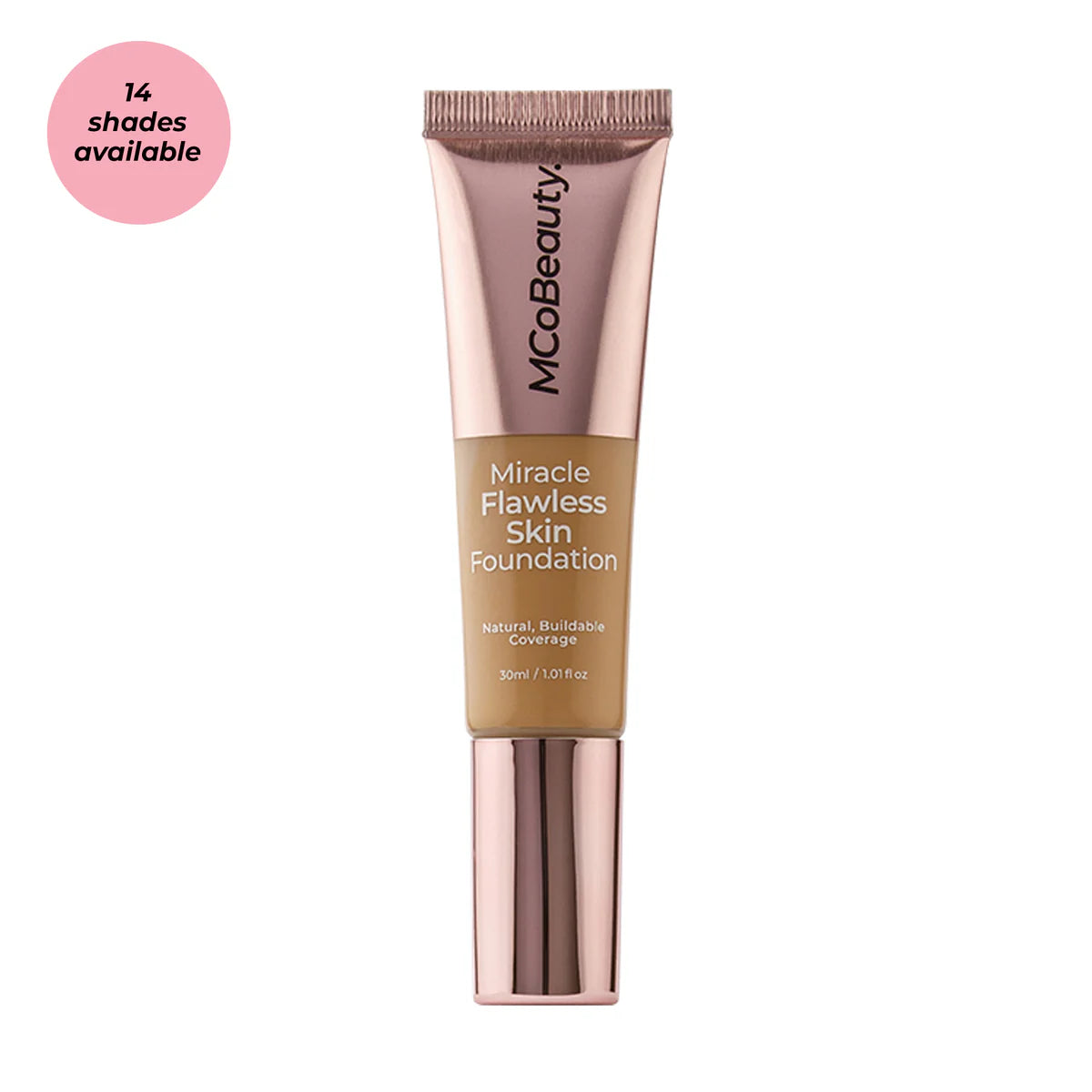 MCoBeauty Miracle Flawless Skin Foundation Natural Beige