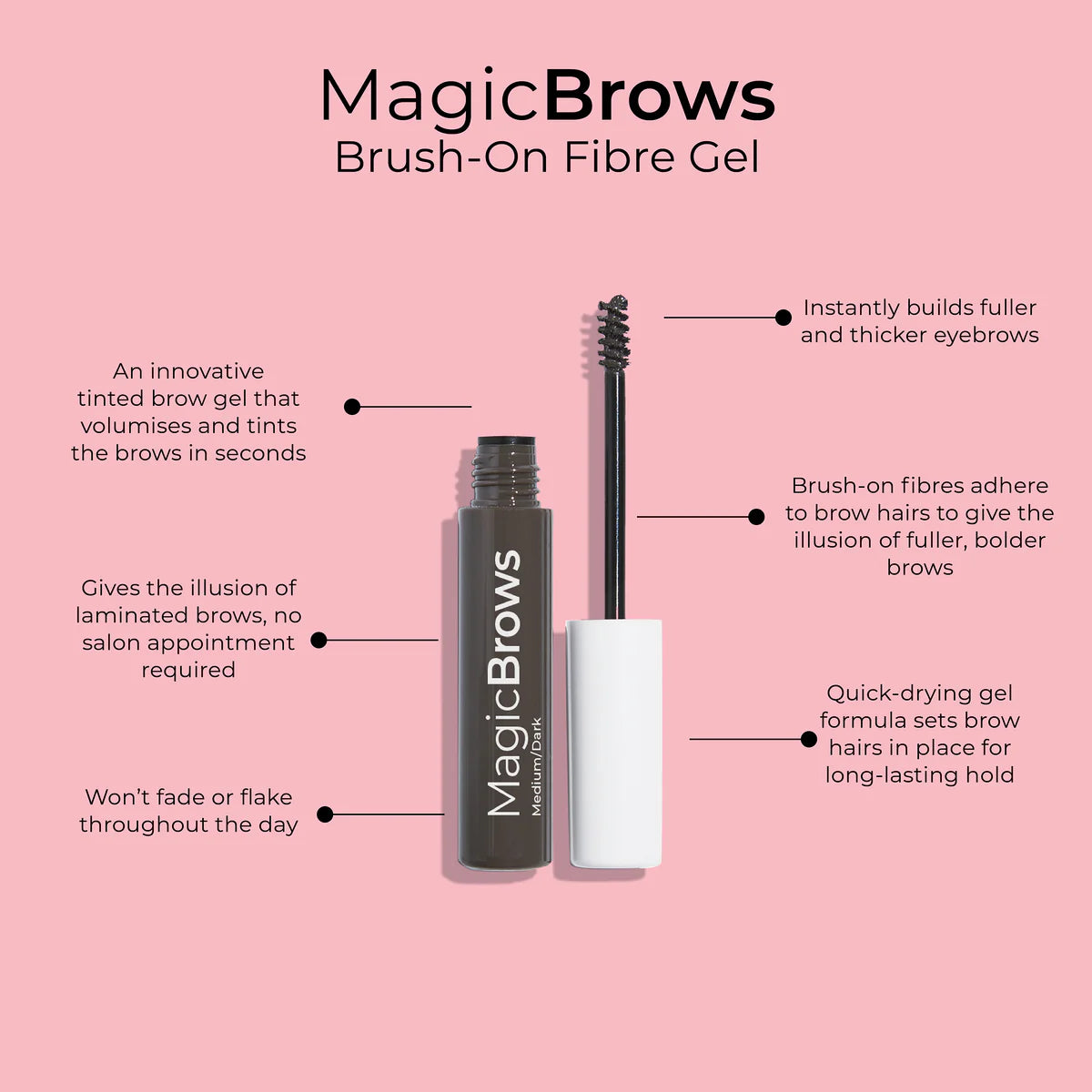 MCoBeauty Magic Brows Medium Brown