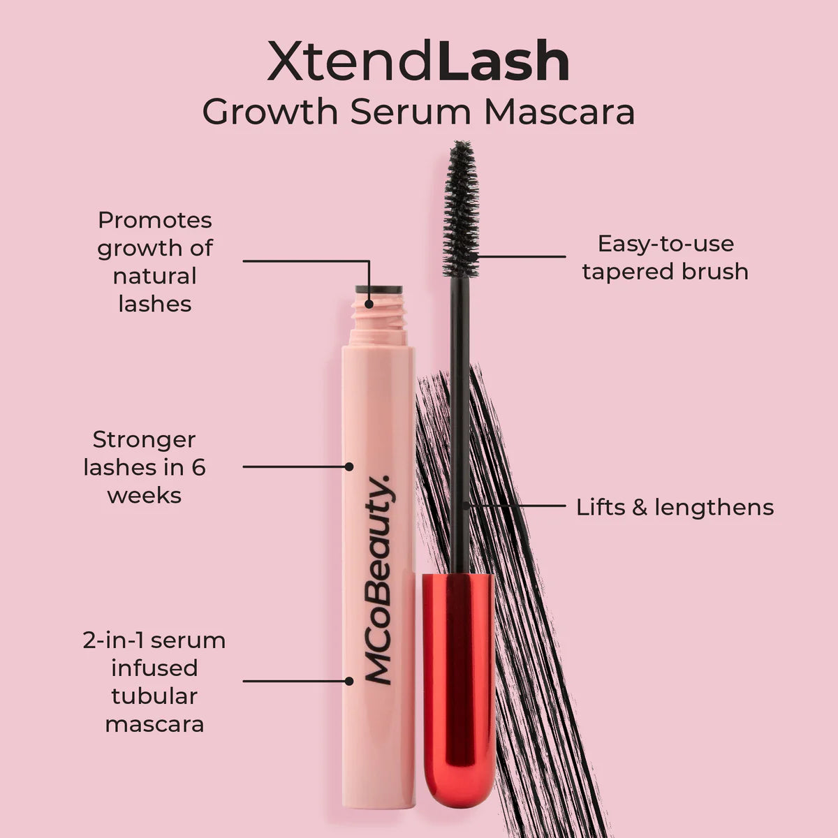 MCoBeauty XtendLash Growth Serum Mascara