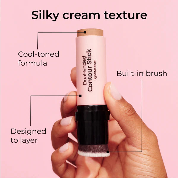 MCoBeauty Dual-Ended Contour Stick Light/Medium