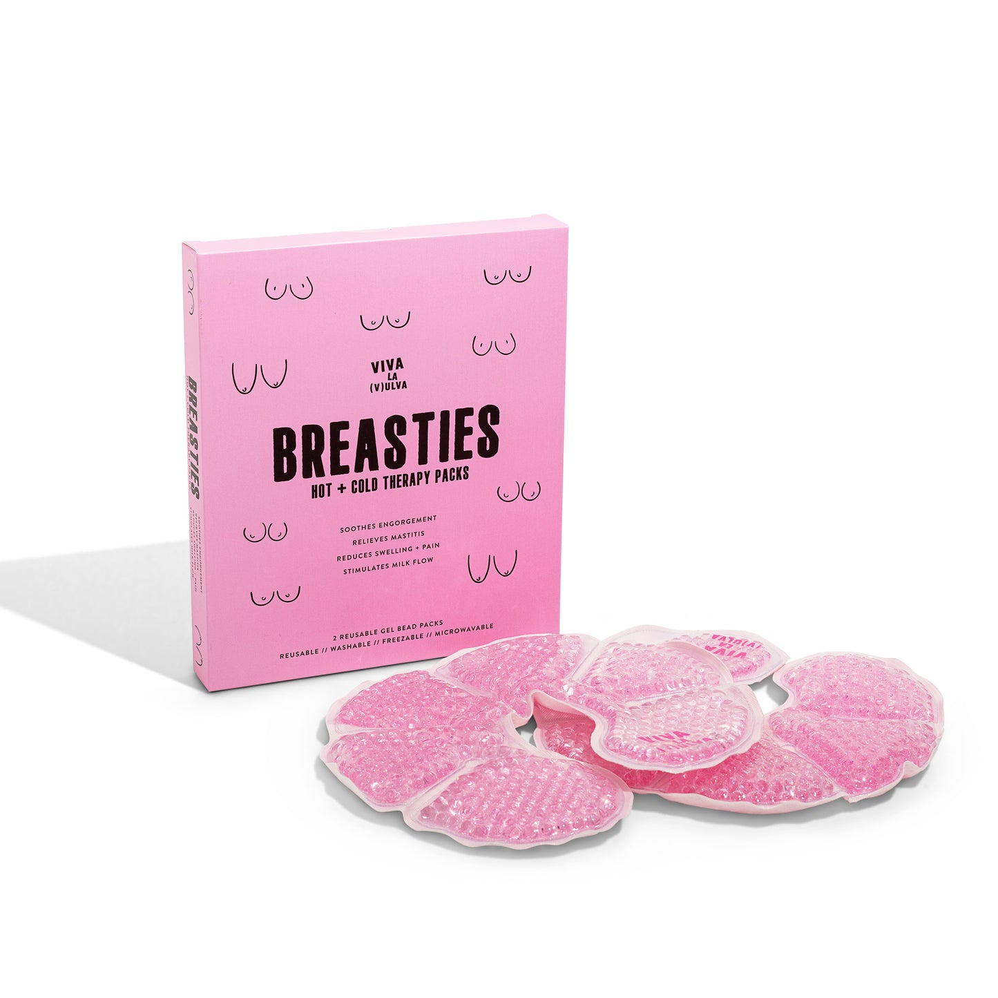 Viva La Vulva Breasties Hot & Cold Therapy Packs