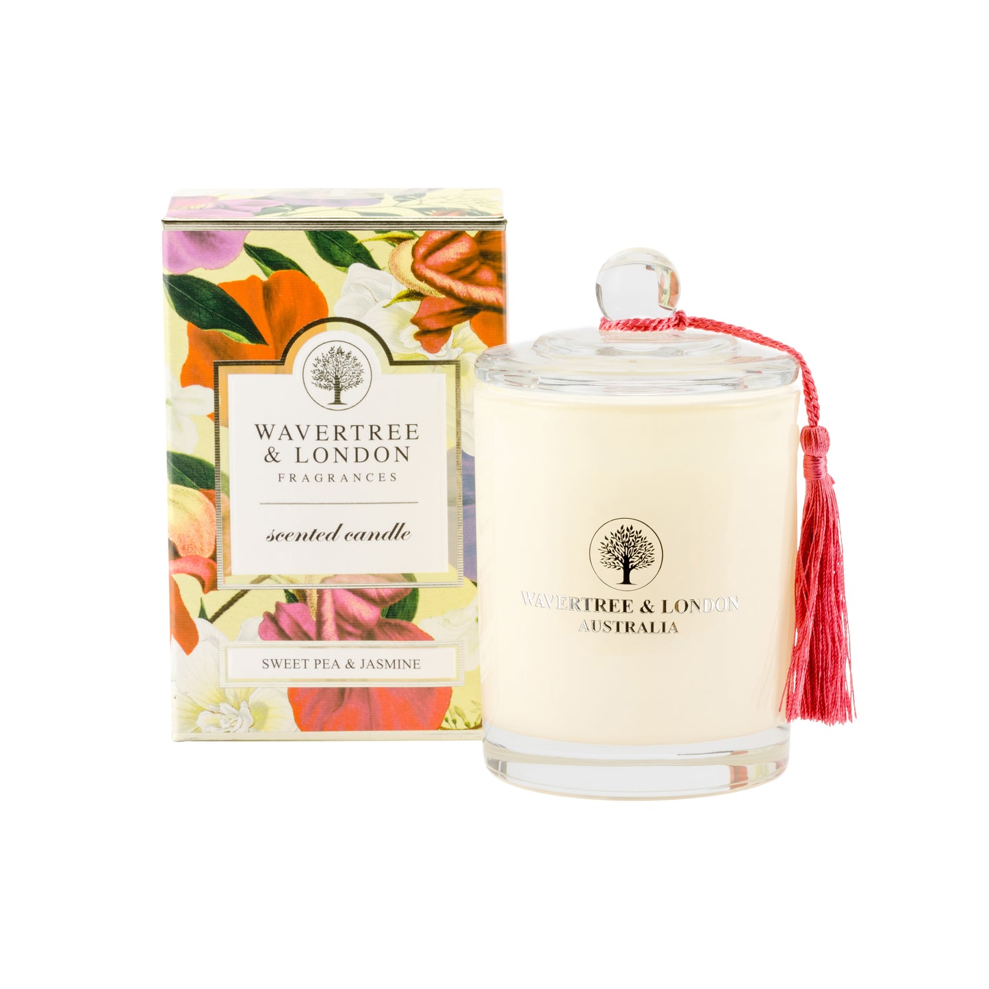 Wavertree & London Sweet Pea & Jasmine Candle