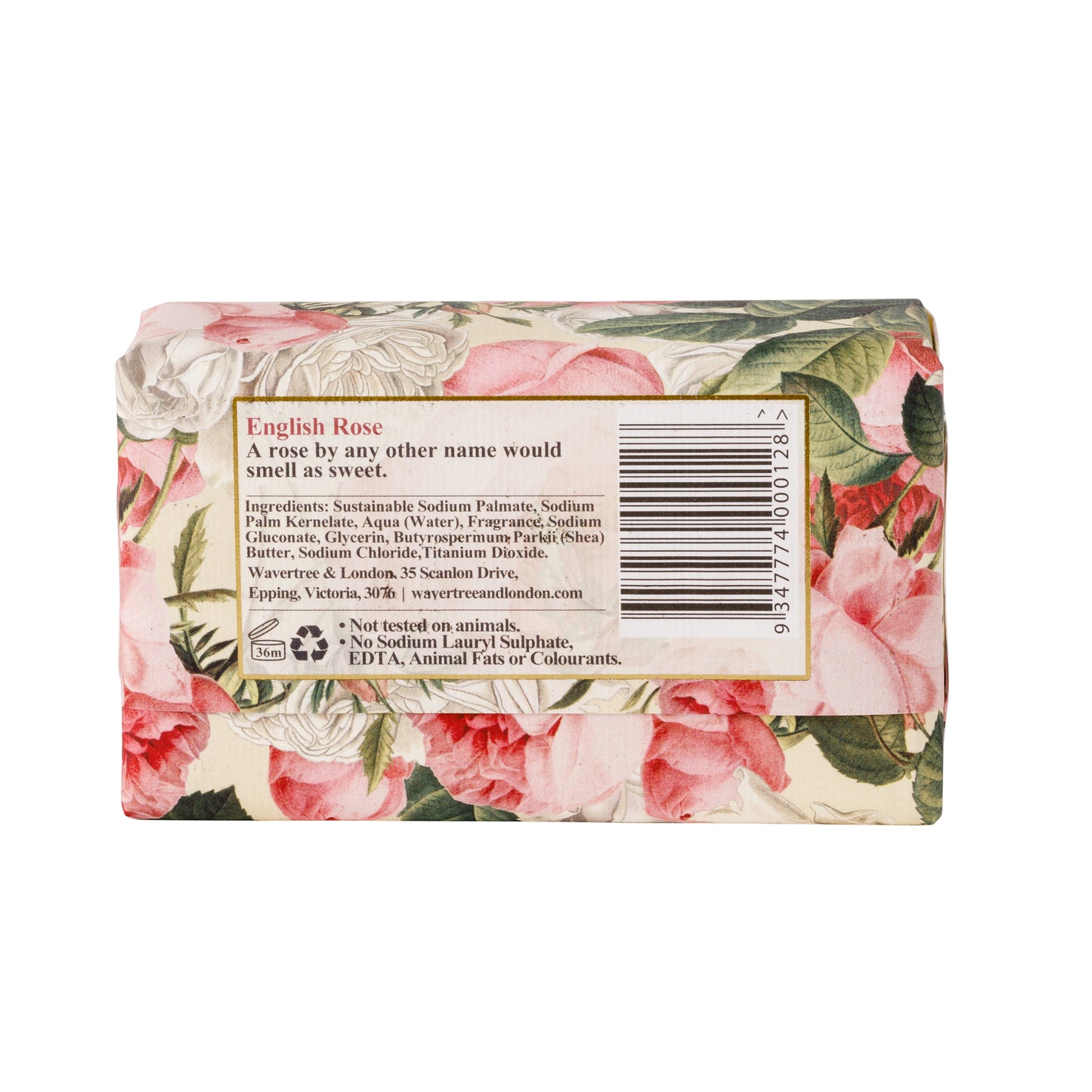 Wavertree & London English Rose Soap Bar