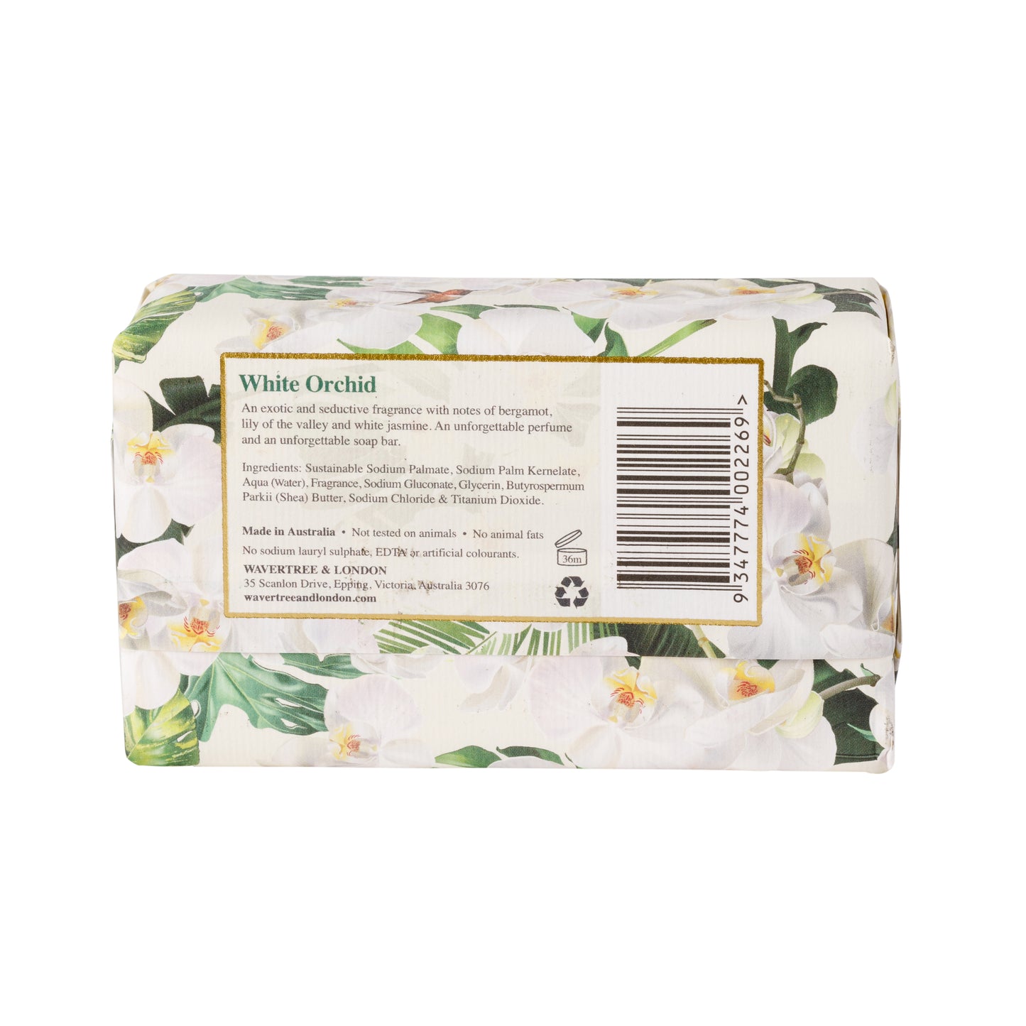 Wavertree & London White Orchid Soap Bar