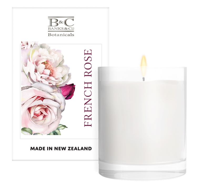 Banks & Co. French Rose Candle