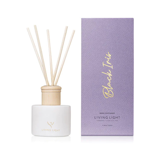 Living Light Black Iris Reed Diffuser