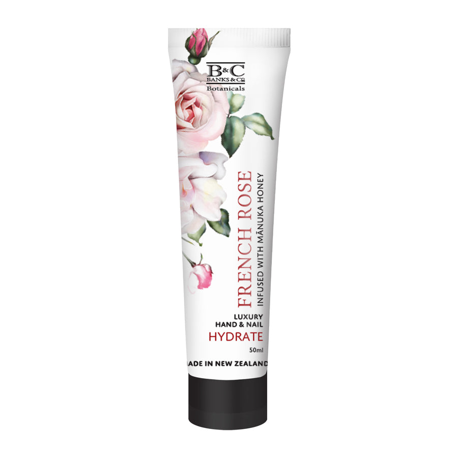 Banks & Co. French Rose Hand & Nail Cream