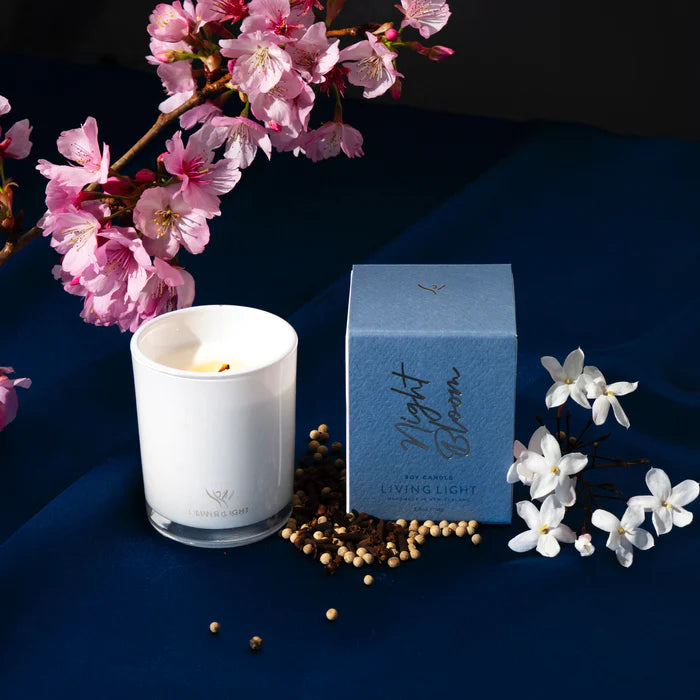 Living Light Night Bloom Soy Candle Mini