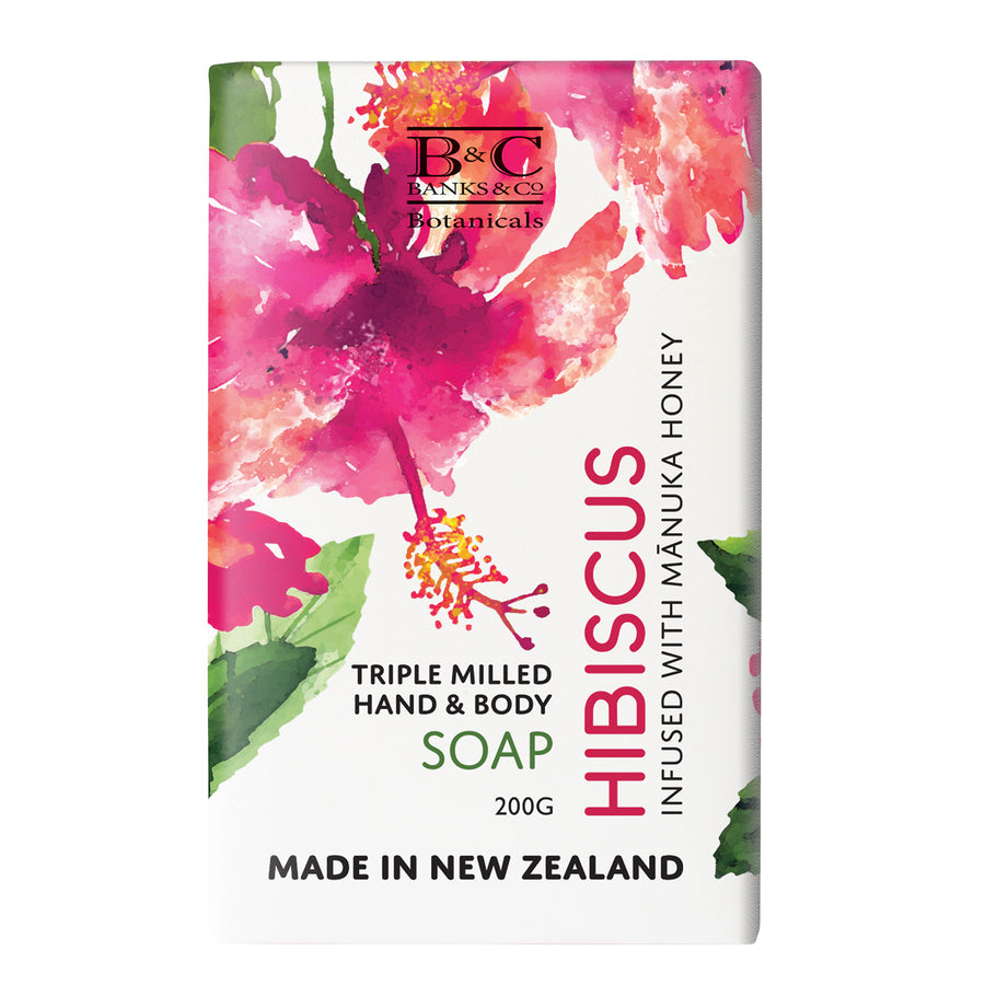 Banks & Co. Hibiscus Soap Bar
