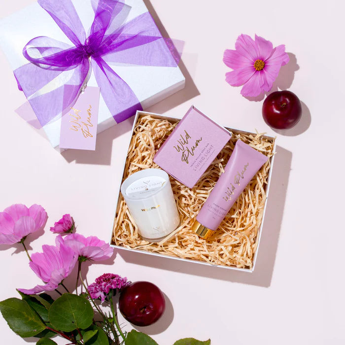 Living Light Wild Plum Pamper Gift Set