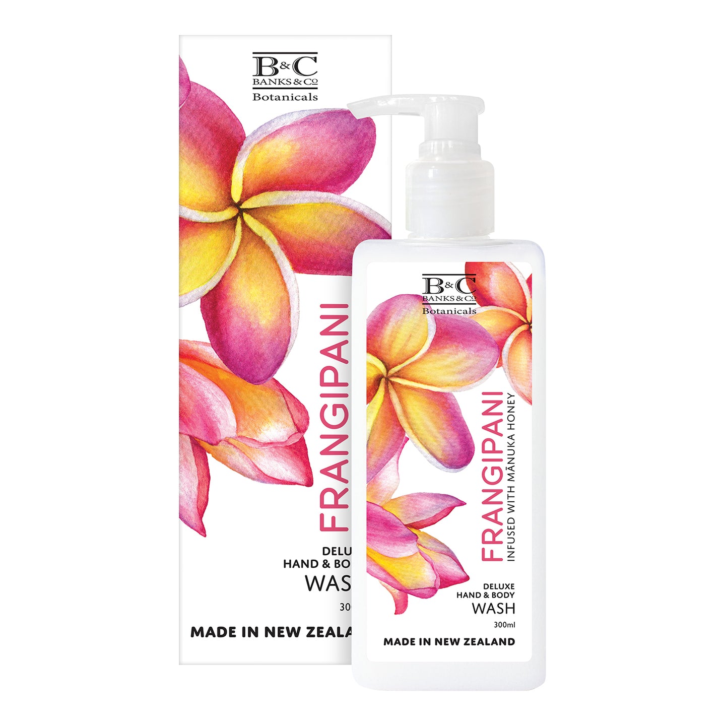 Banks & Co. Frangipani Hand and Body Wash