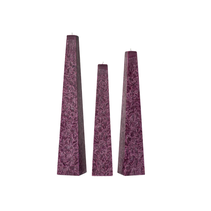 Living Light Wild Plum Icicle Candle Large