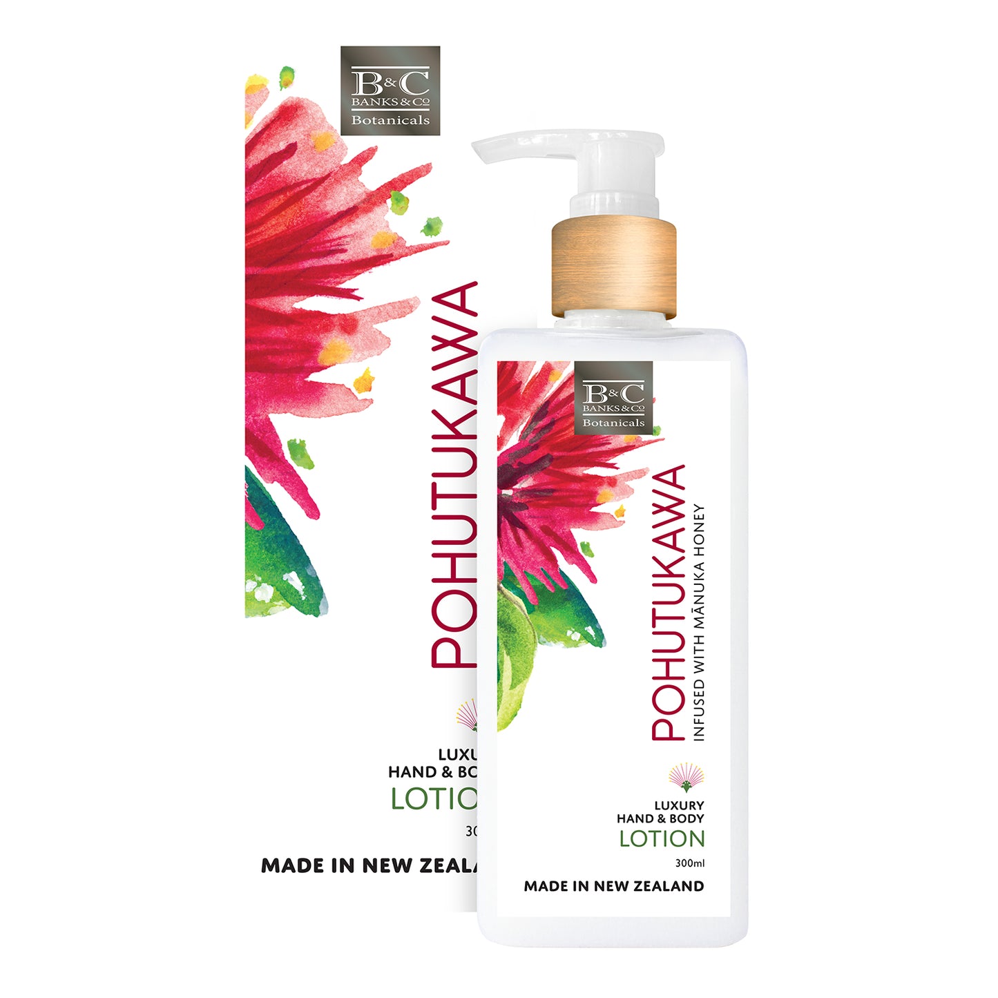 Banks & Co. Pohutukawa Hand & Body Lotion