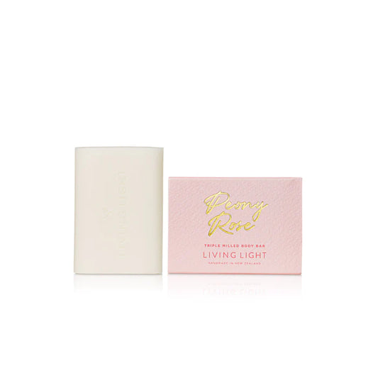 Living Light Peony Rose Body Bar