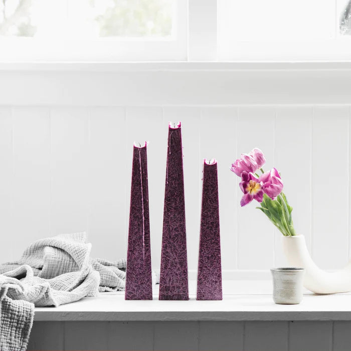 Living Light Wild Plum Icicle Candle Medium