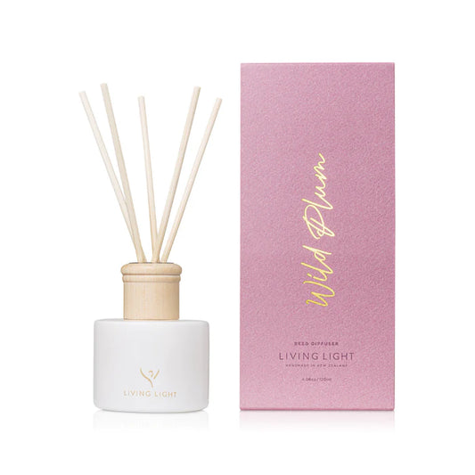 Living Light Wild Plum Reed Diffuser