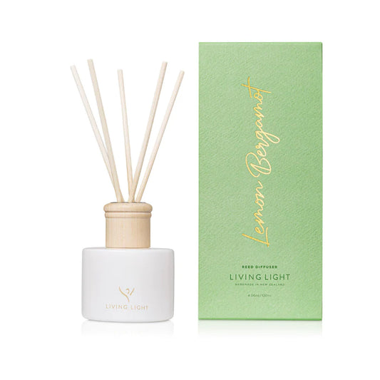 Living Light Lemon Bergamot Reed Diffuser