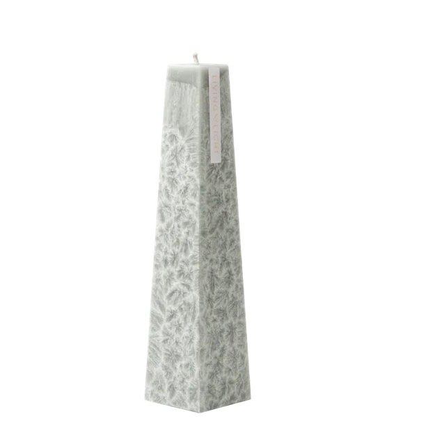 Living Light Icicle Candle Black Iris Mini