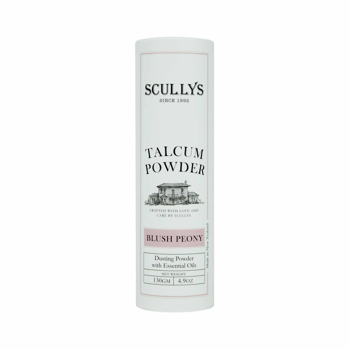 Scullys Blush Peony Talcum Powder