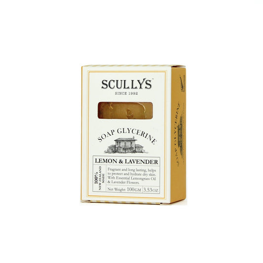 Scullys Lemon & Lavender Glycerine Soap