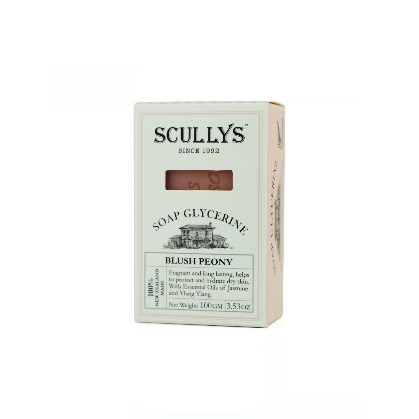 Scullys Blush Peony Glycerine Soap