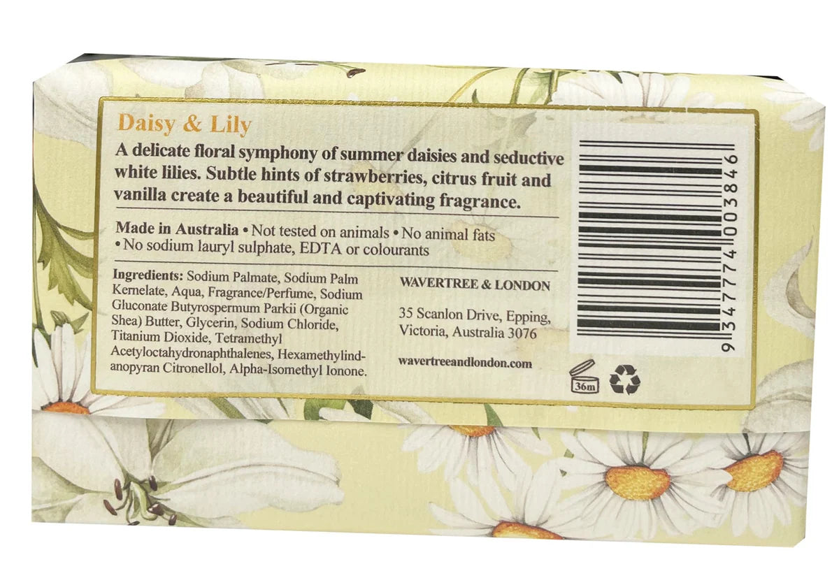 Wavertree & London Daisy & Lily Soap Bar