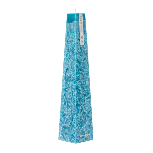 Living Light Ocean Sage Icicle Candle Petite