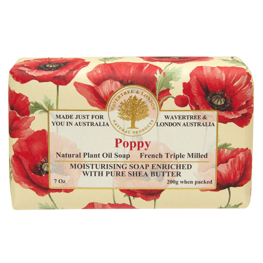 Wavertree & London Poppy Soap Bar