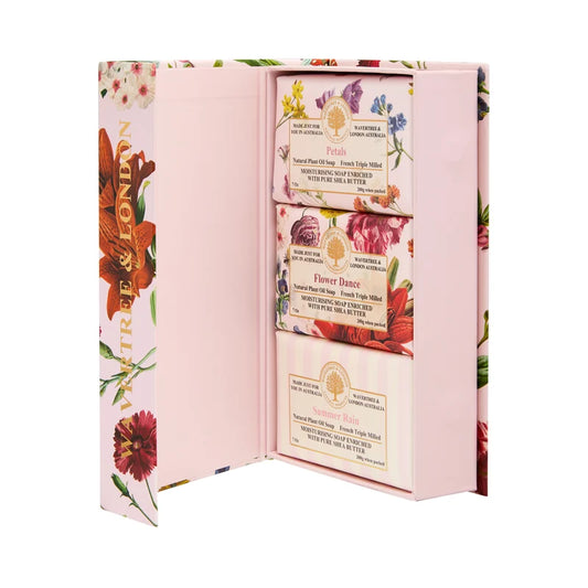 Wavertree & London Flower Dance Soap Bar Trio Pack