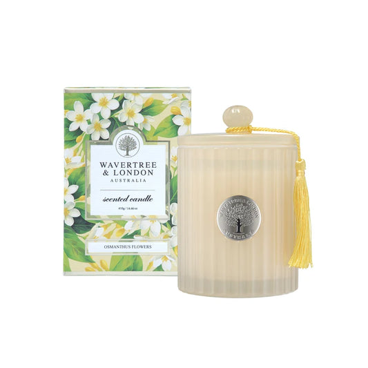 Wavertree & London Osmanthus Flowers Candle 410g
